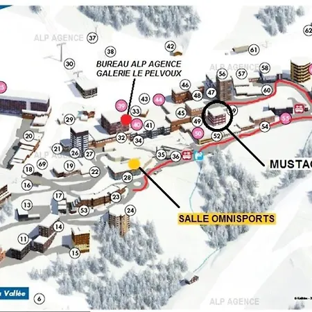 Le Mustag - 2 Pieces 4 Pers. - Le Mustag - 021mu - Plagne Centre Mae-0273 * La Plagne-Tarentaise