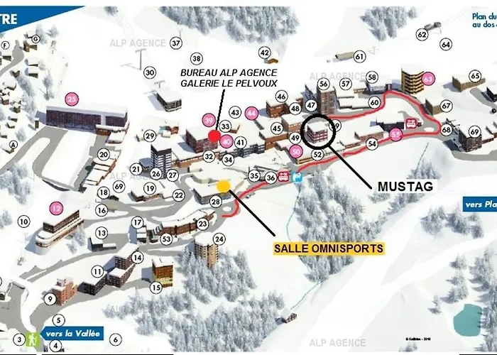 Le Mustag - 2 Pieces 4 Pers. - Le Mustag - 021mu - Plagne Centre Mae-0273 * La Plagne-Tarentaise